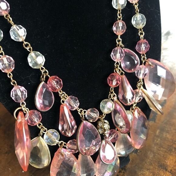 Made with Love  10” block necklace and earring set. (Heavy ) - Picture 2 of 6